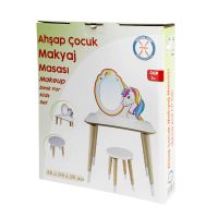 CG74 Wooden Children's Makeup Table with Stool - Thumbnail
