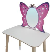 CG80 Wooden Kids Butterfly Makeup Table - Thumbnail