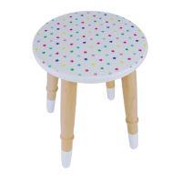 CG81 Wooden Children's Butterfly Makeup Table With Stool - Thumbnail