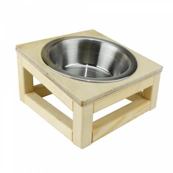 PS30 Natural Wood Single Food Container