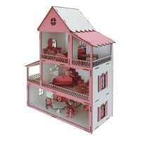 EV10 Pink Barbie House Donkey - Thumbnail