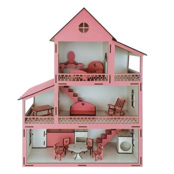 EV10 Pink Barbie House Donkey