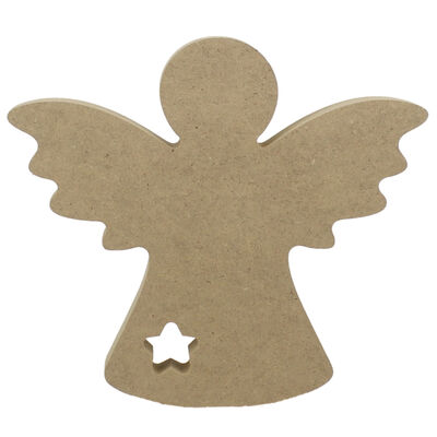  - F22 Angel Figure Trinket Wood Object