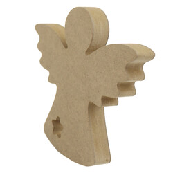 F22 Angel Figure Trinket Wood Object - Thumbnail