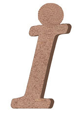 H12 Letter Trinket Wood Object