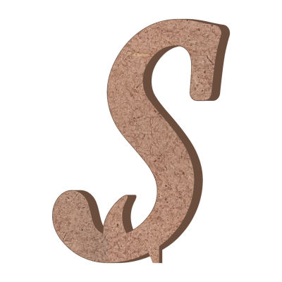 Hr23 Letter Trinket Wood Object