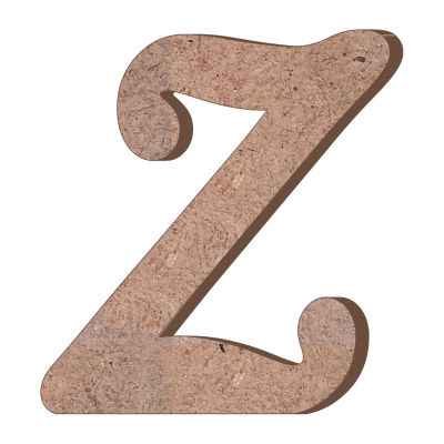  - Hr29 Z Letter Trinket Wood Object