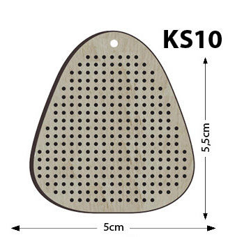 Ks10-Triangular Hole with perforated Kasperer