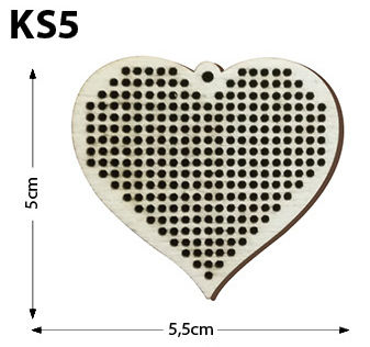 Ks5-Heart Hole Necklace
