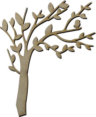  - M12 Windy Tree Wooden Object