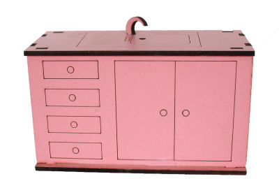  - MY79 Pink miniature Kitchen