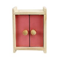 MY85 Natural Wood Miniature Cabinet - Thumbnail