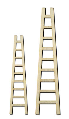  - O7 Ladder Packet Ornamen Wood Object
