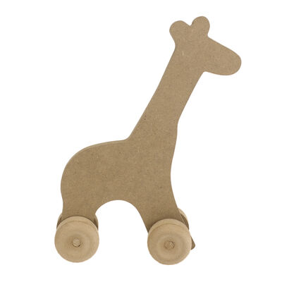 ??TO9 Tekerlekli Oyuncak Zürafa