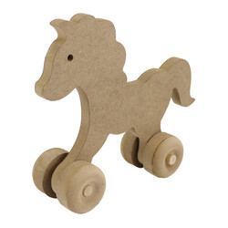 To5 Wheel Toy Horse - Thumbnail
