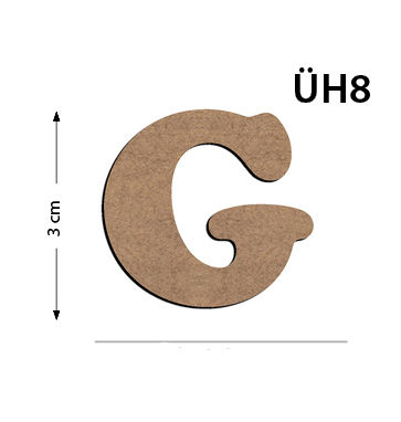 UH8 Wood 3 cm G Harfi