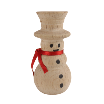  - YB62 Natural Wooden Snowman